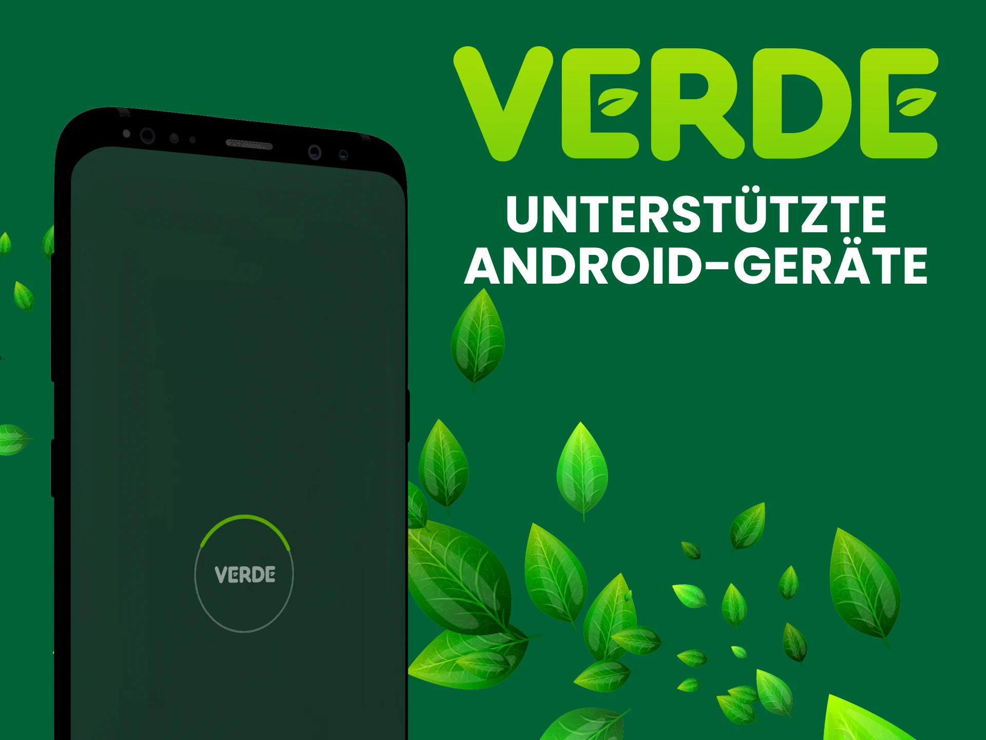 Installieren Sie die Verde-App auf Ihrem Android-Gerät.