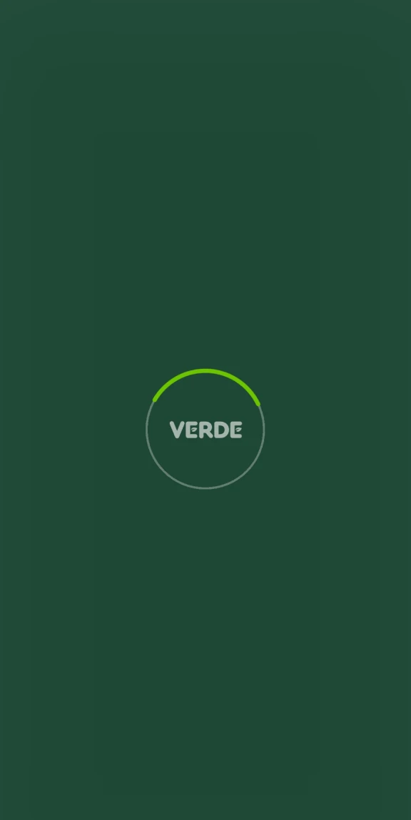 Starten Sie die Verde-App auf Ihrem iOS-Gerät.