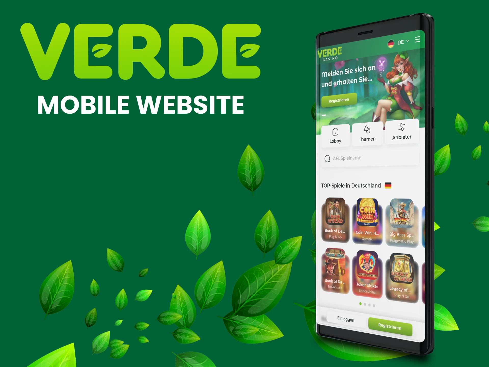 Besuchen Sie die mobile Version der Verde-Website.