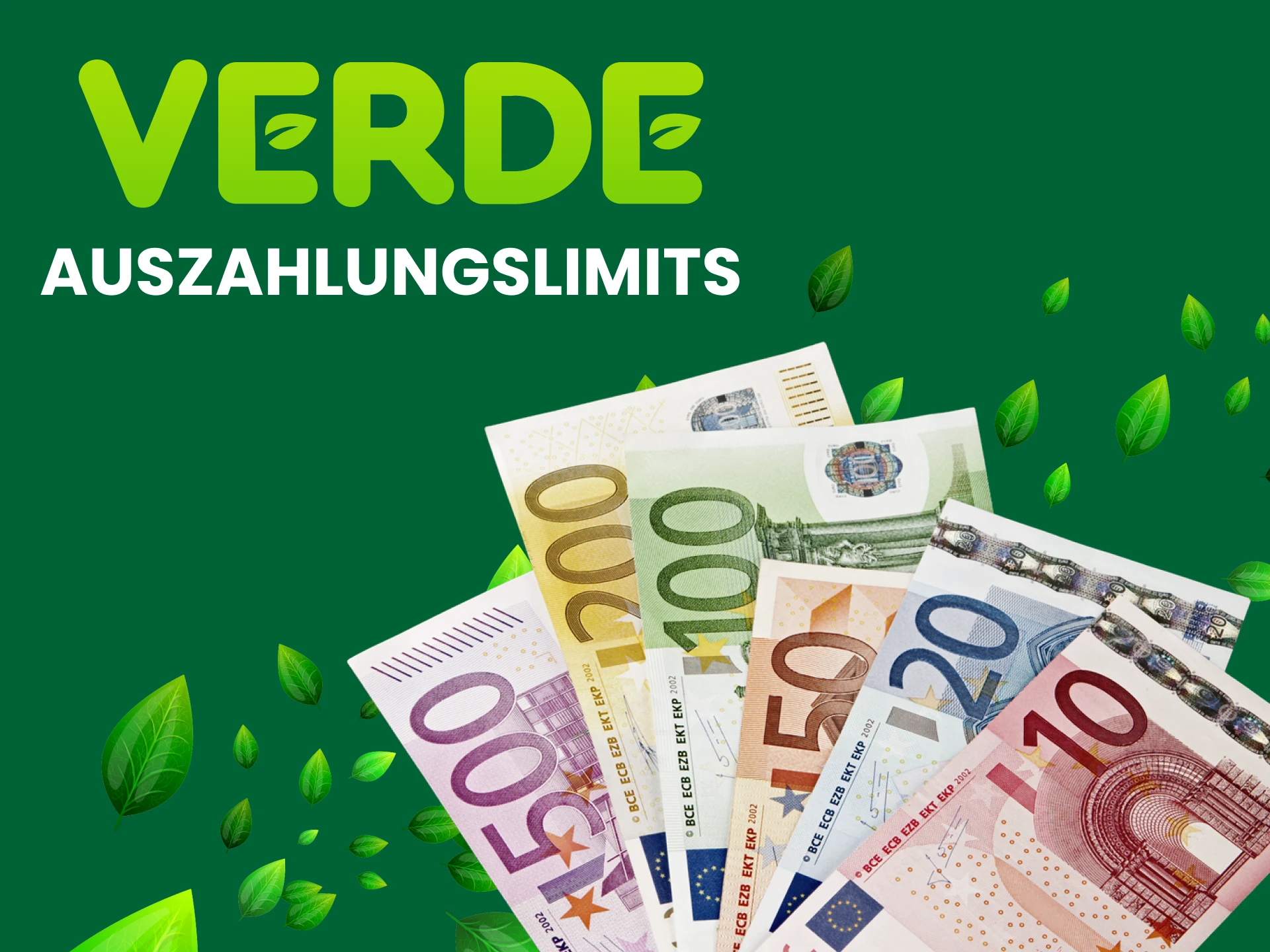 Überprüfen Sie die Auszahlungslimits im Verde Casino.