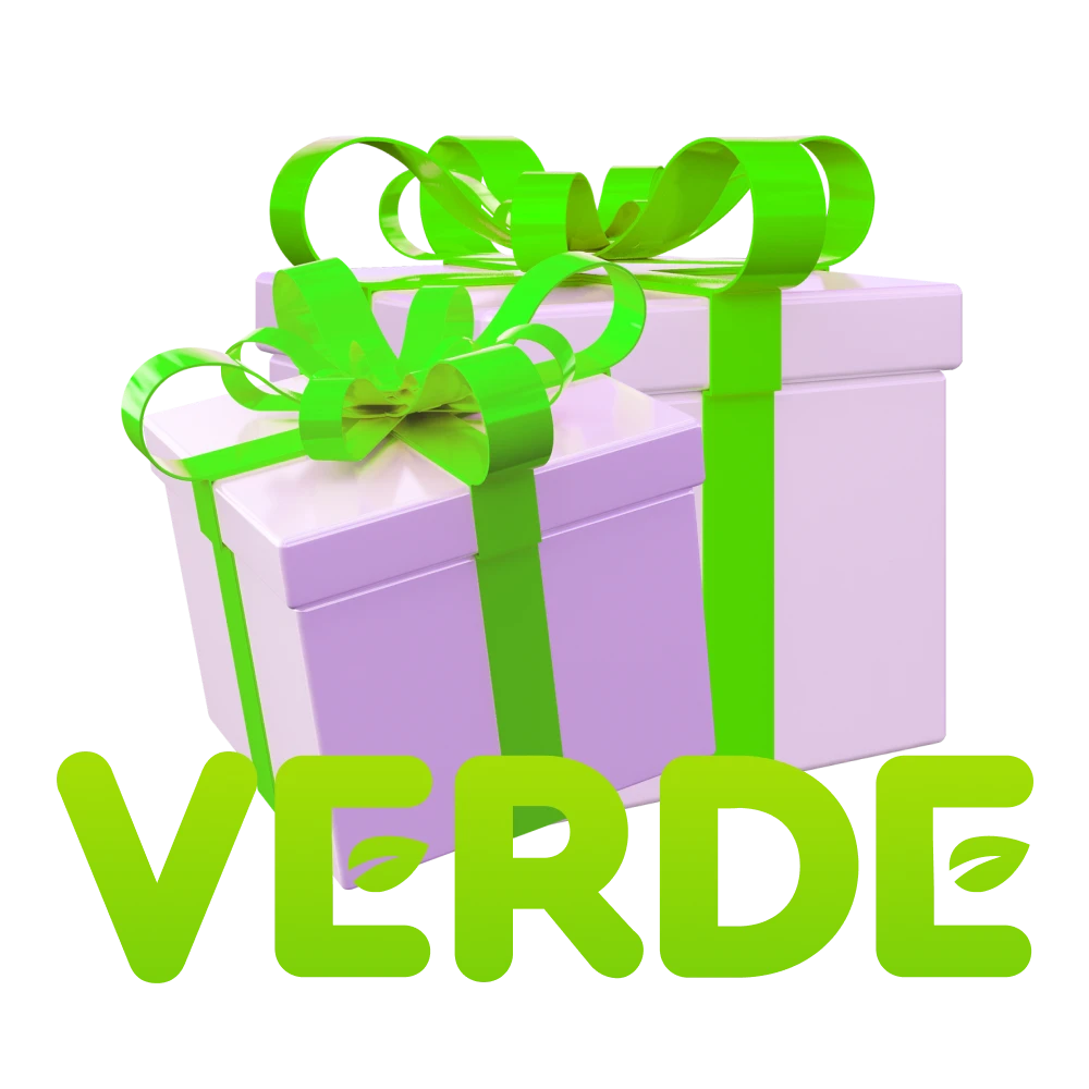 Holen Sie sich Cashback auf der Verde-Website.