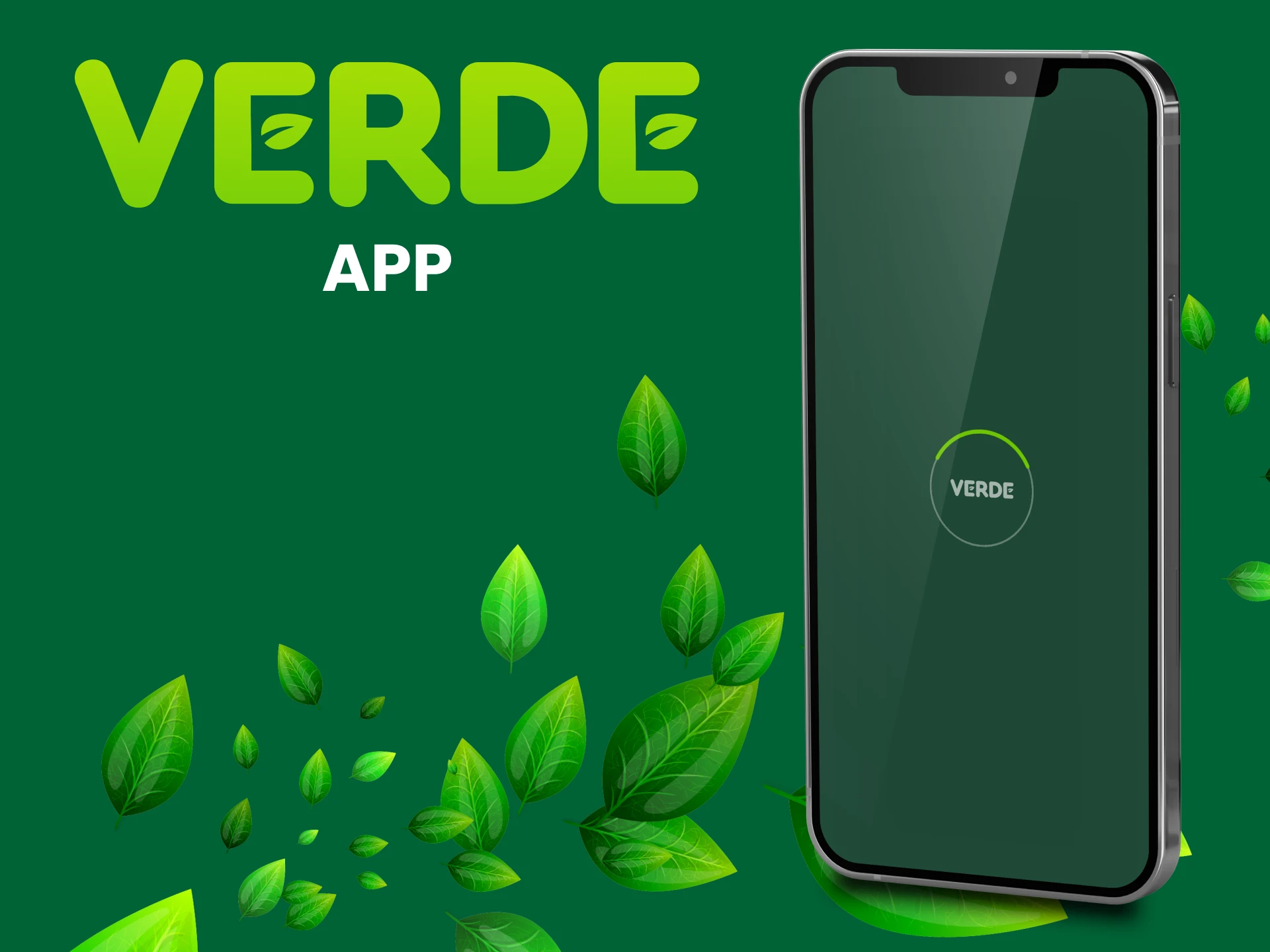 Laden Sie die Verde-App auf Ihr Smartphone herunter.